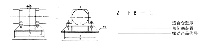 倉壁振動(dòng)器結(jié)構(gòu)